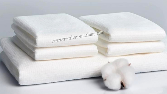 Disposable Nonwoven Travel Hotel Spa Beauty Salon Disposable Hair Towel Making Machine