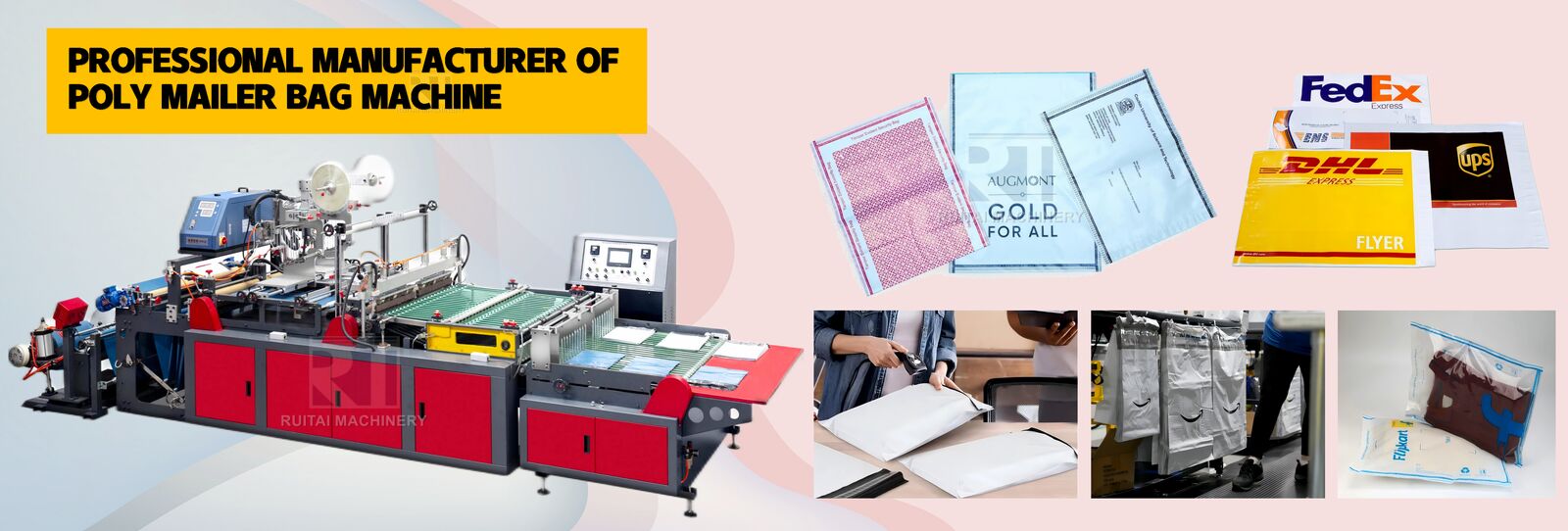 COURIER BAG MAKING MACHINE