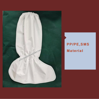 Disposable Protective Surgical Non Woven Boot Cover Machine With Double Elastic