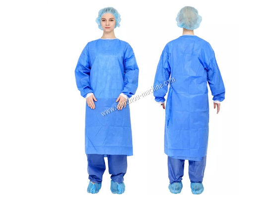 Automatic Disposable Non Woven Surgical Apron Protective Clothing Making Machine