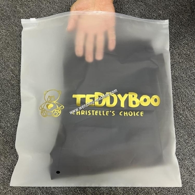 Automatic Plastic Ziplock PE Zipper Bag Making Machine