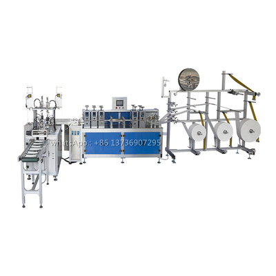 Fully Automatic Flat Face Mask Making Machine Production Line(1+1)