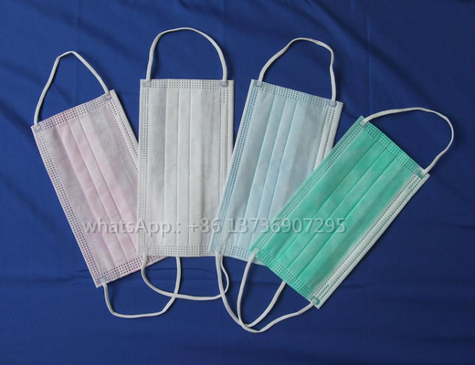 Fully Automatic Non woven 3 ply Medical Mask Making Machine (1+1)