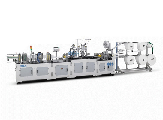 China Non Woven N95 Cup Folding Mask Making Machine supplier