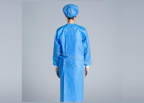 New Version Isolation Gowns Disposable Making Machine Protective Medical Clothing Cutting Machine