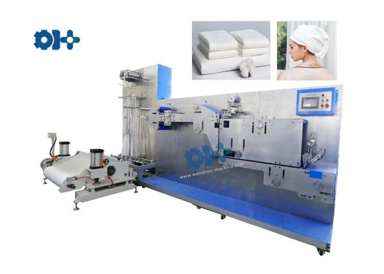 China Disposable Nonwoven Travel Hotel Spa Beauty Salon Disposable Hair Towel Making Machine supplier