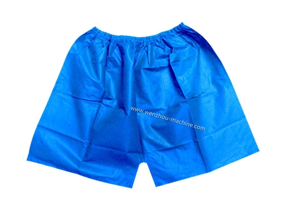 Adjustable Size Disposable Spa Massage Shorts Pants Nonwoven Underwear Making Machine