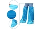 Disposable Plastic Long Shoe Covers PE Waterproof Rain Boots Cover Making Machine supplier